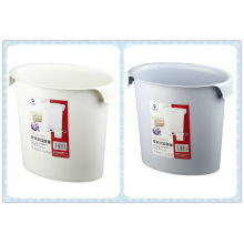 Oval Open Top Plastic Waste Bin with Hook (FF-5203)